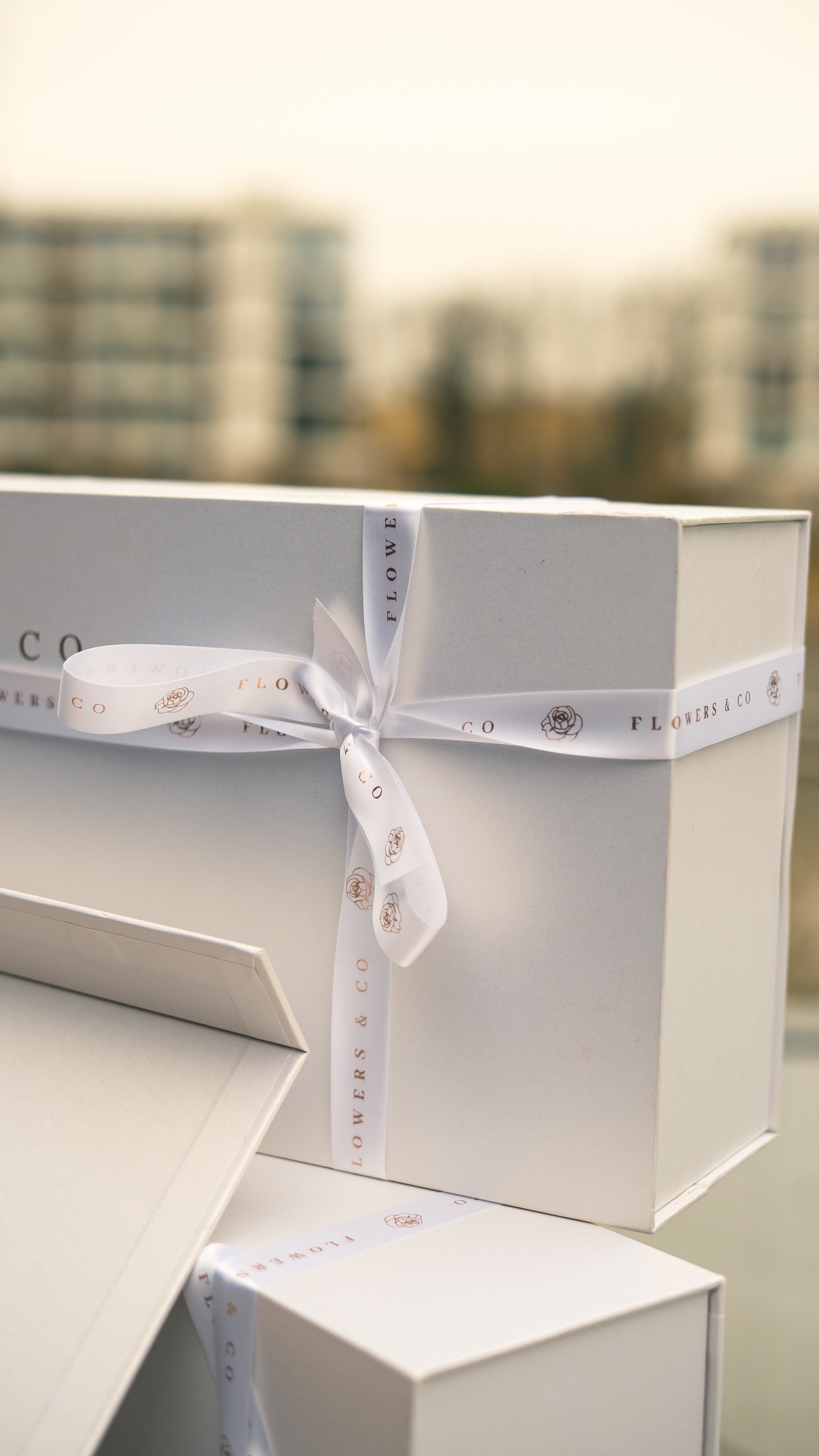 Flowerbox goud