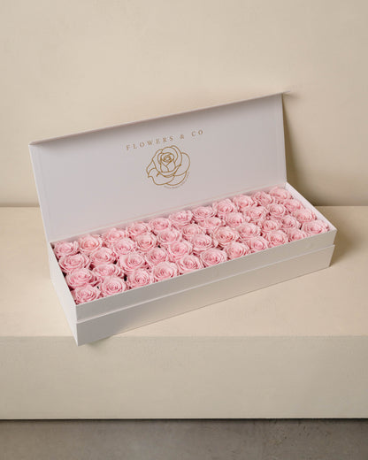 Pink Longlife Rose Box – Large