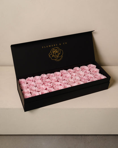 Pink Longlife Rose Box – Large