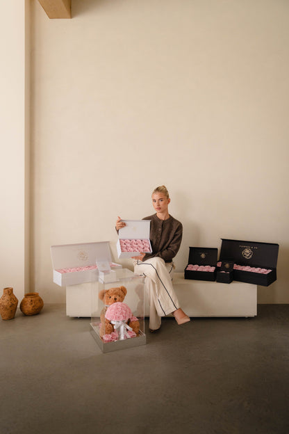 Pink Longlife Rose Box – Large